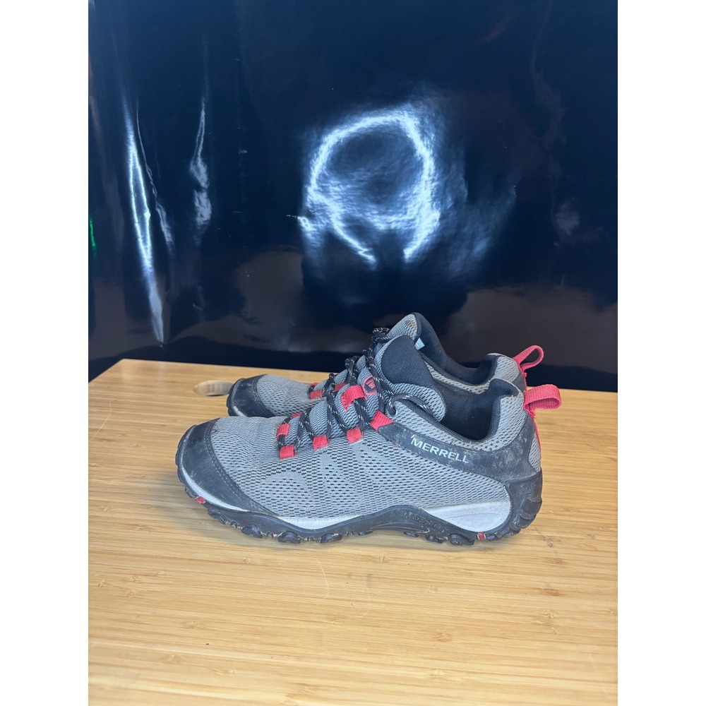 Merrell Mens J48555 Moab Edge 2 Hiking Shoes Grey Red Size 8.5